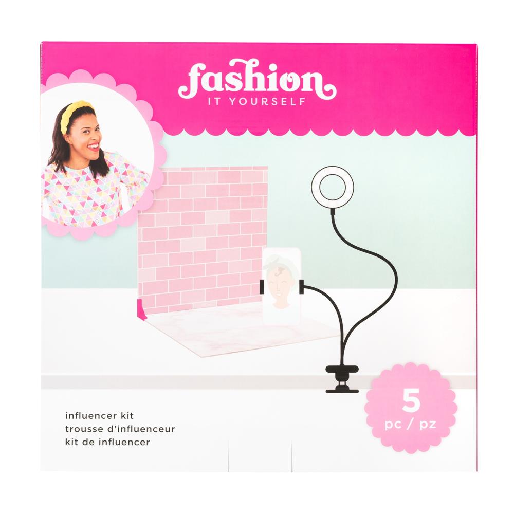 Damask Love Influencer Kit / Kit para Grabar con Soporte y Aro de Luz Herramientas American Crafts