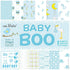 Baby Boy  Cardstock Pack 12" / Paquete de 12 Hojas de Cartulina Bebé Niño Papel Little Birdie