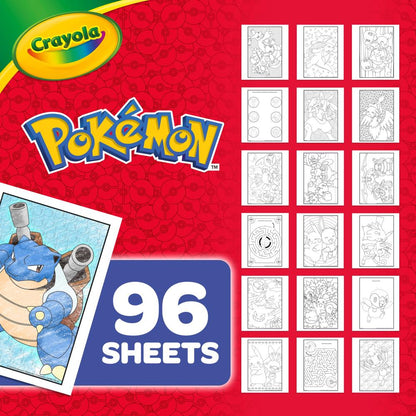 Coloring Book Pokemon / Cuaderno para Colorear de Pokemon Manualidades para Niños Crayola