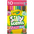 Silly Scents Washable Slim Markers / Plumones Lavables con Olor Marcadores & Plumones Crayola