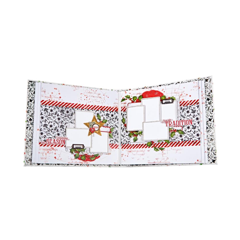 Christmas Spectacular Big Picture Album Kit / Kit para Armar Álbum Completo 8&quot; Navideño Albumes 49 and Market