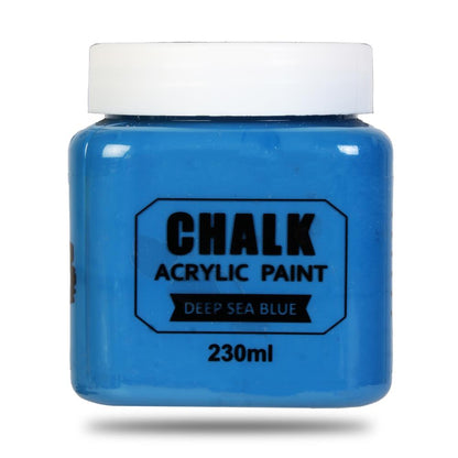 Chalk Paint Deep Sea Blue / Pintura a la Tiza Mar Profundo Acrìlicos Little Birdie