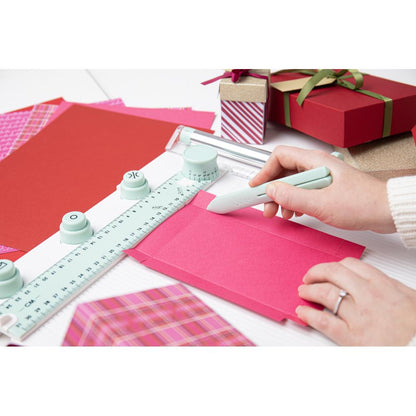 Making Tool Scoring Board &amp; Trimmer / Tabla de Corte y Dobleces Cortadoras / Guillotinas Sizzix