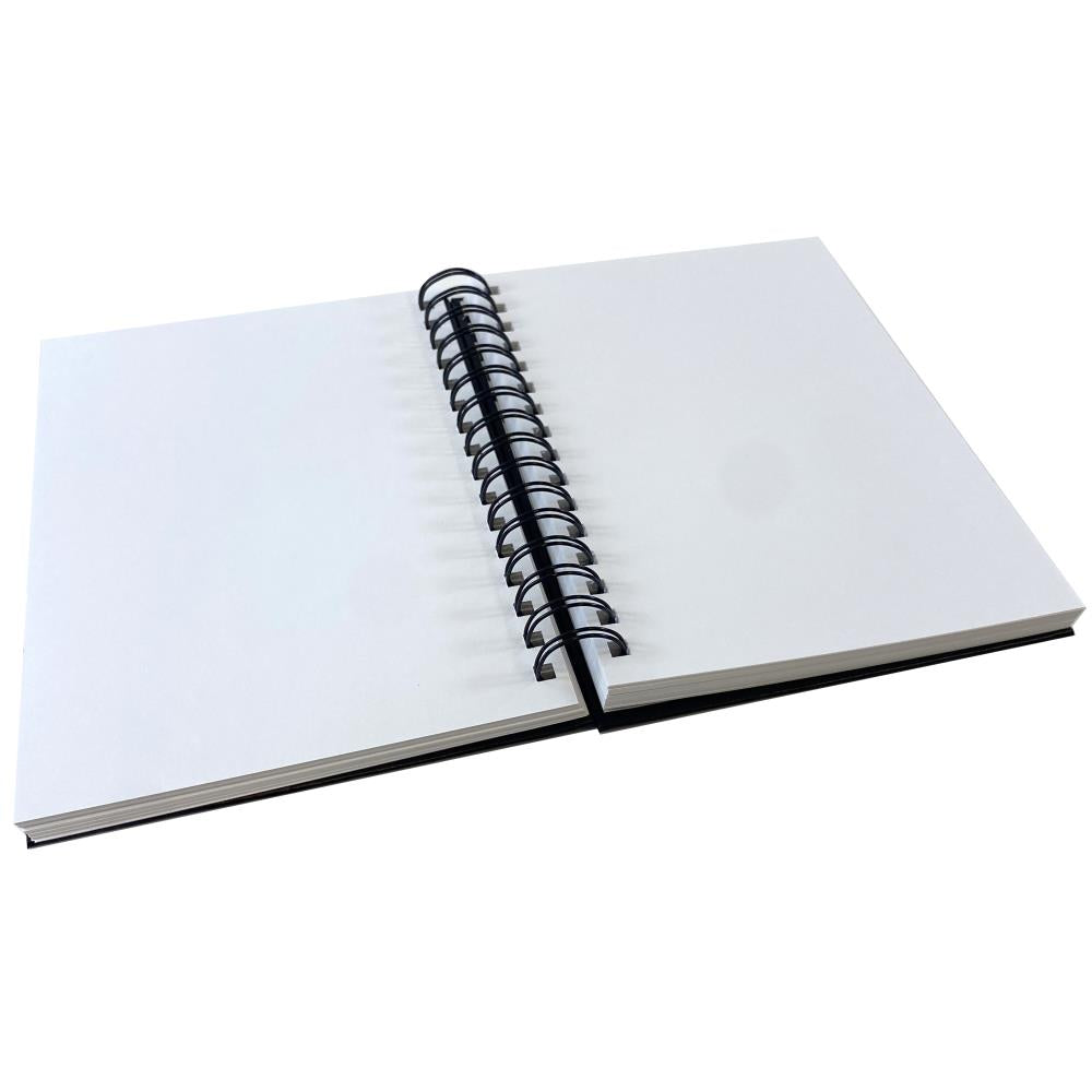 Spiral Hardcover Sketchbook 8.5&quot; / Cuaderno de Dibujo con Espiral Papel para Arte Tonic Studios