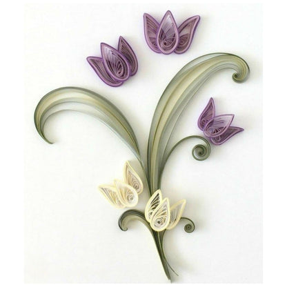 Tiras de Papel para Filigrana 5mm Lila Filigrana Hobbees