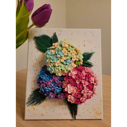 Tiras de Papel para Filigrana 5mm Rosa Oscuro Filigrana Hobbees