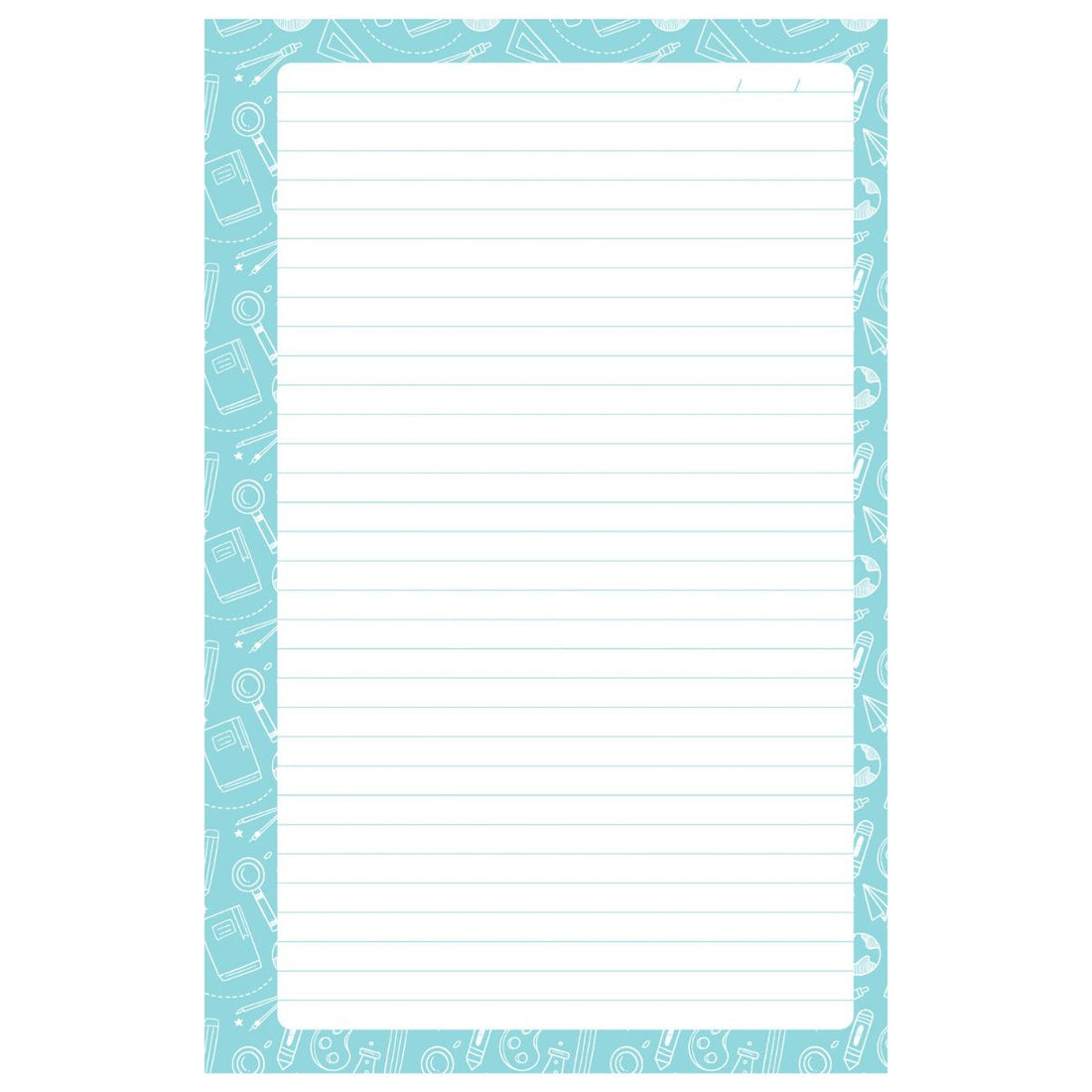 100 Hojas Interiores Media Carta Escuela Encuadernacion Crazy Crafts
