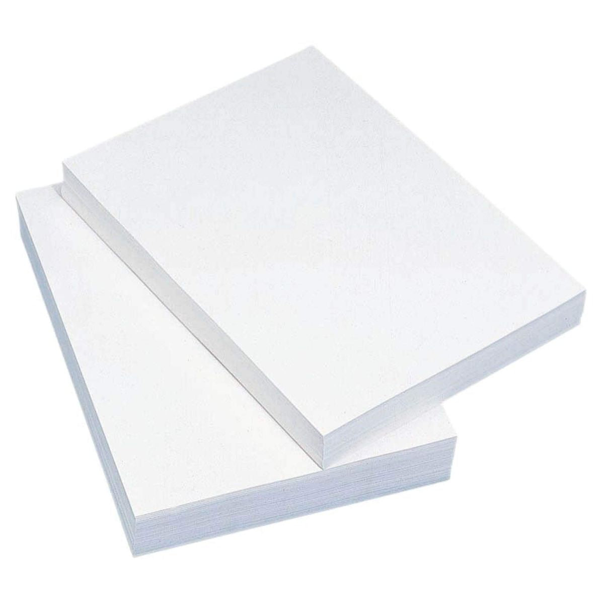 100 Hojas de Papel color Blanco 120gr A5