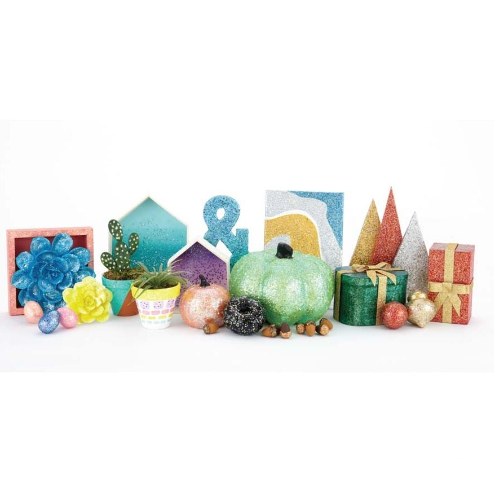 FolkArt Glitterific Paint Evergreen / Pintura Acrílica con Glitter Acrìlicos Plaid