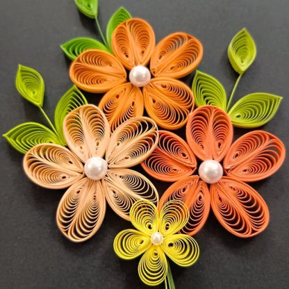 Tiras de Papel para Filigrana 5mm Amarillo Fluorescente Filigrana Hobbees