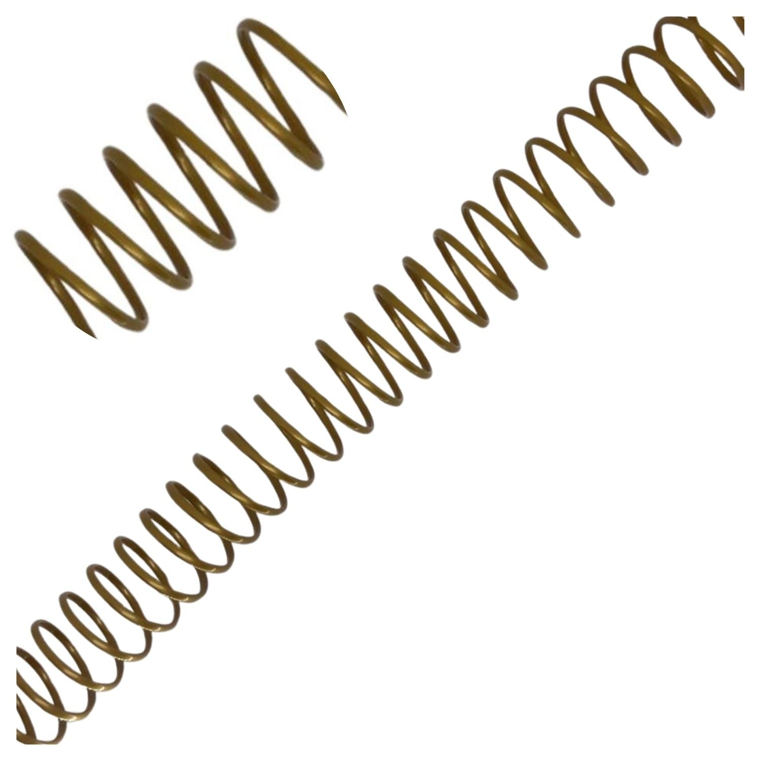 5 Espirales para Encuadernación 3:1, 25mm, Color 