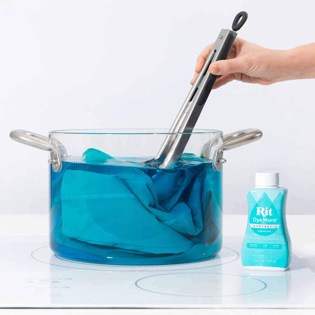 Rit DyeMore Liquid Tropical Teal / Líquido para Teñir Verde Azulado Pintura para Tela Rit