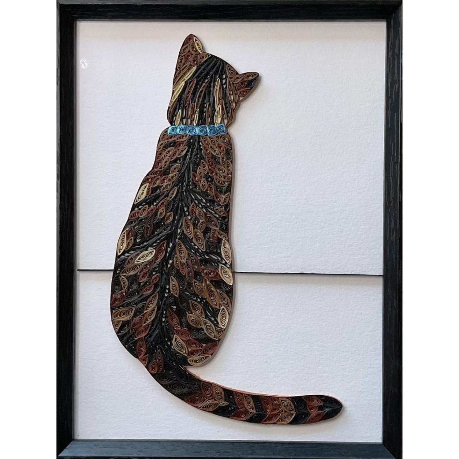 Tiras de Papel para Filigrana 5mm Café Oscuro Filigrana Hobbees