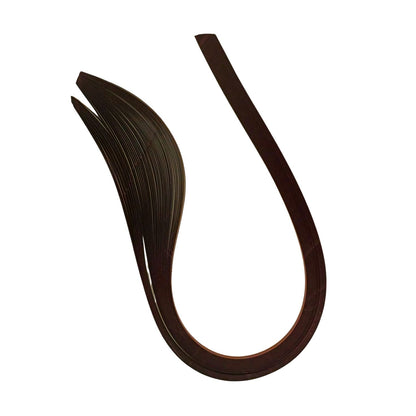 Tiras de Papel para Filigrana 5mm Café Oscuro Filigrana Hobbees