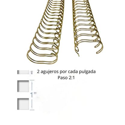 10 Espirales Metálicos Journelle Rose Gold 1 1/4” Arillos para Engargolar Angie Guerra &amp; Hobbees