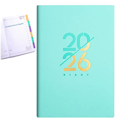 Agenda 2026 en Español Menta Agendas y Journals Hobbees