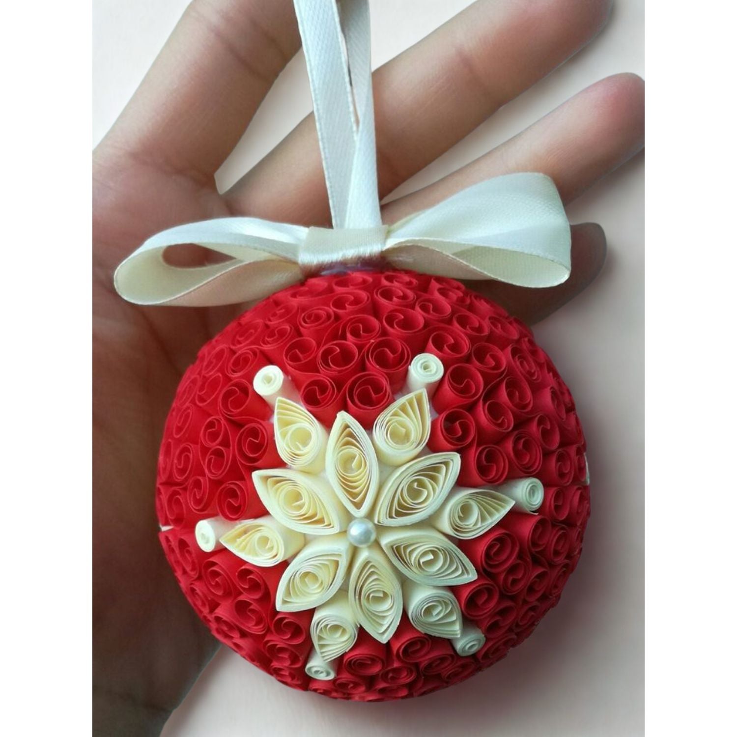 Tiras de Papel para Filigrana 5mm Rojo Filigrana Hobbees