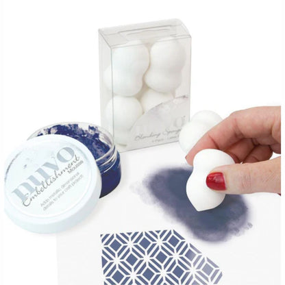 Embellishment Mousse Old Navy  / Mousse Texturizador Azul Marino Metálico Pastas Texturizadoras y Medios Mixtos Nuvo