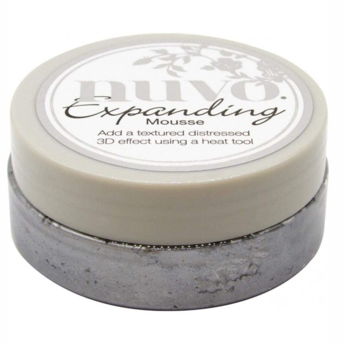 Grey Matter Expanding Mousse / Mousse Texturizador Inflable Plateado Pastas Texturizadoras y Medios Mixtos Nuvo