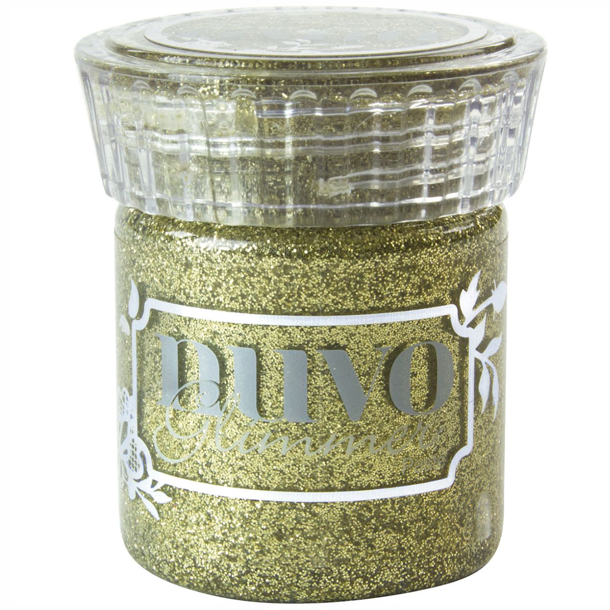 Glimmer Paste Golden Crystal / Pasta Brillante Dorada Pastas Texturizadoras y Medios Mixtos Nuvo