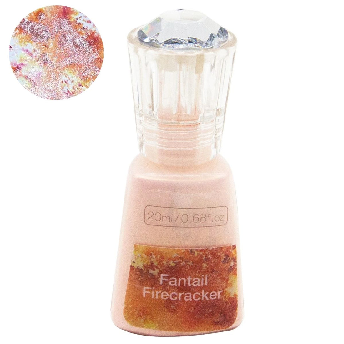 Shimmer Powder Fantail Firecracker / Polvo Colorante con Brillitos Explosion Pintura Nuvo