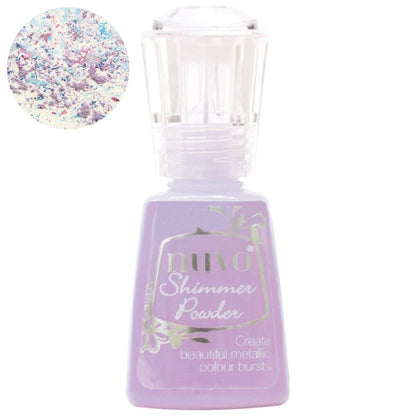 Shimmer Powder Lilac Waterfall  / Polvo Colorante con Brillitos Lila Pintura Nuvo