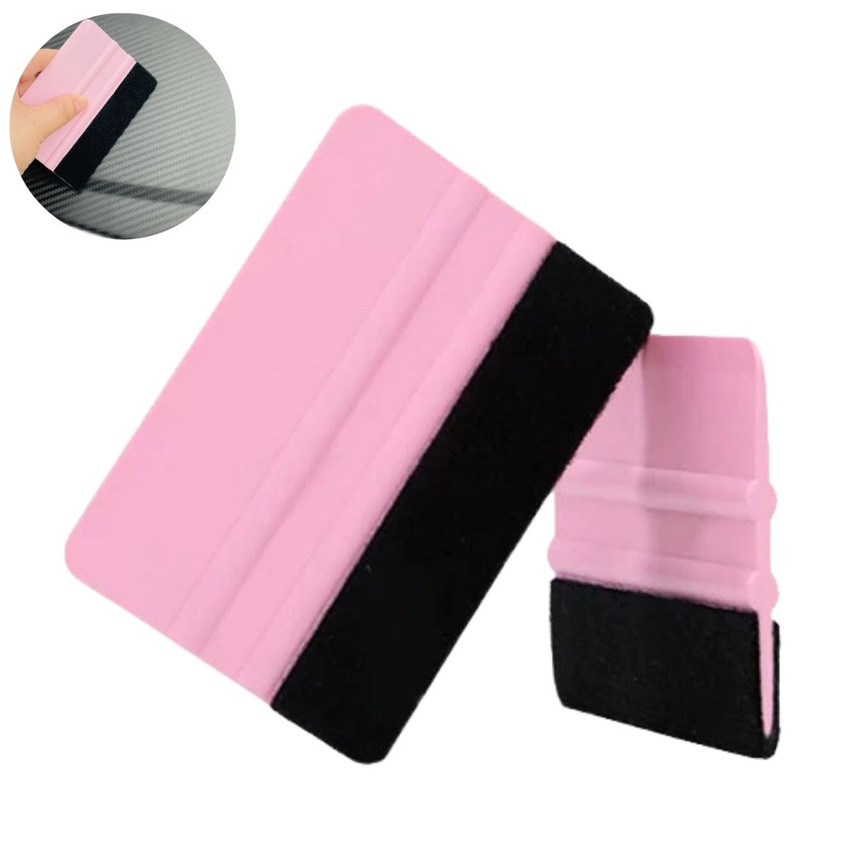 Squeegee Pink / Espátula Para Pegar Vinil Color Rosa Herramientas Hobbees