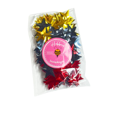 Lentejuelas de Estrellas Multicolor Adornos / Embellishments Hobbees