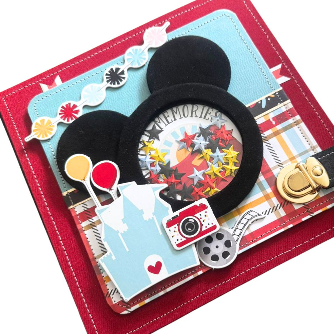 Kit para Album de Mickey con Tutorial de Mabel Monteagudo Incluido Kits / Sets American Crafts