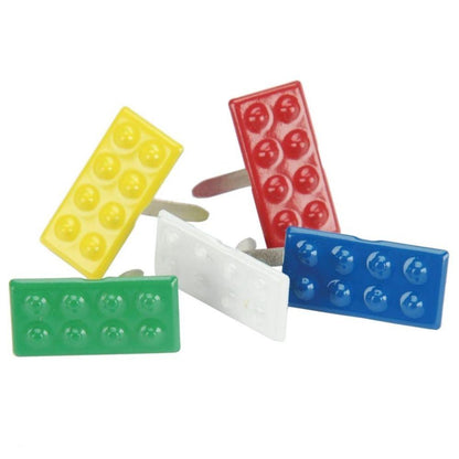 Building Block Brads / Sujetadores Lego Adornos / Embellishments Eyelet Outlet