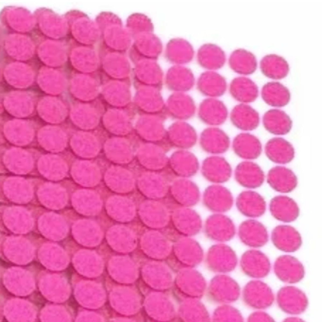 Circulitos de Velcro Adhesivo Rosas de 1cm Adhesivos / Pegamentos Hobbees