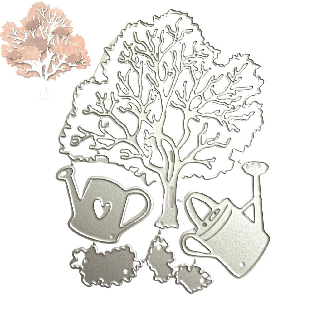 Suaje de ärbol y Regaderas de Jardín Dados de Corte / Suajes / Troqueles Hobbees