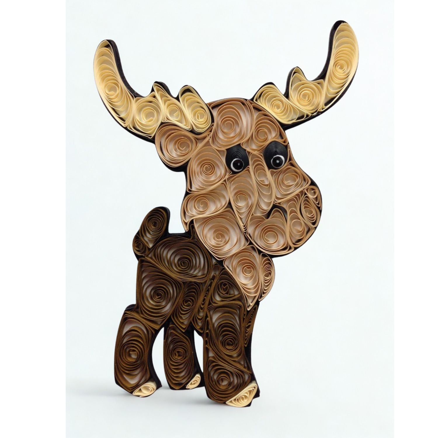 Tiras de Papel para Filigrana 5mm Marrón Claro Filigrana Hobbees