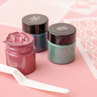 Metallic Texture Paste Set / Kit de Pasta Texturizadora Metálica Pastas Texturizadoras y Medios Mixtos Vicki Boutin