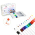 Set Marcadores Acrílicos Con Estuche Colores y Plumones Hobbees
