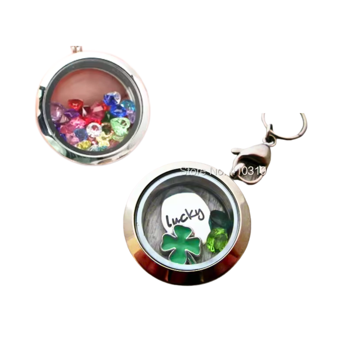 Colgante Rellenable (Flotante) Joyeria Hobbees