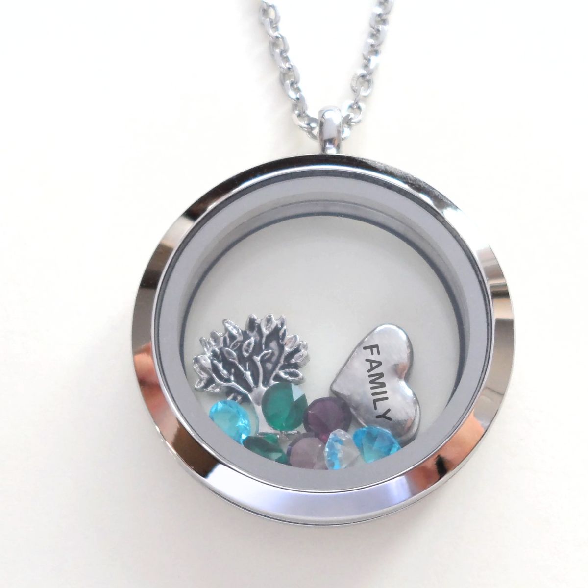 Colgante Rellenable (Flotante) Joyeria Hobbees