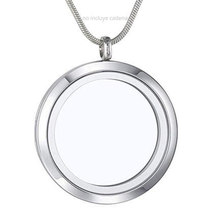 Colgante Rellenable (Flotante) Joyeria Hobbees