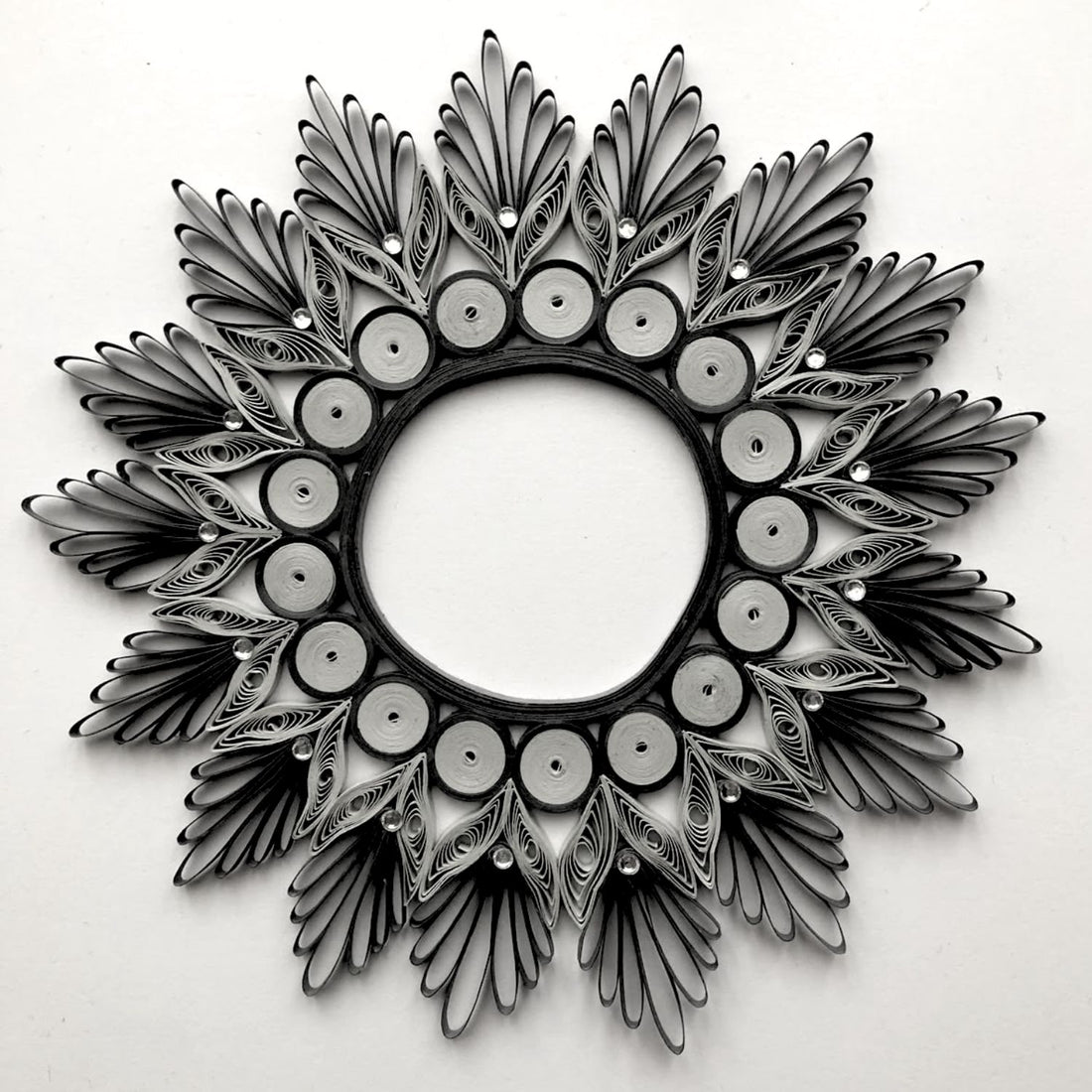 Tiras de Papel para Filigrana 5mm Gris Plomo Filigrana Hobbees