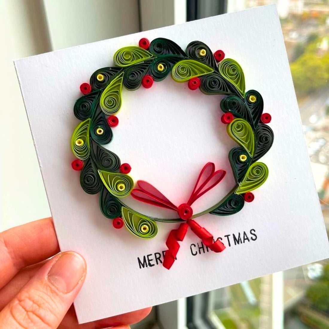 Tiras de Papel para Filigrana 5mm Verde Abeto Filigrana Hobbees