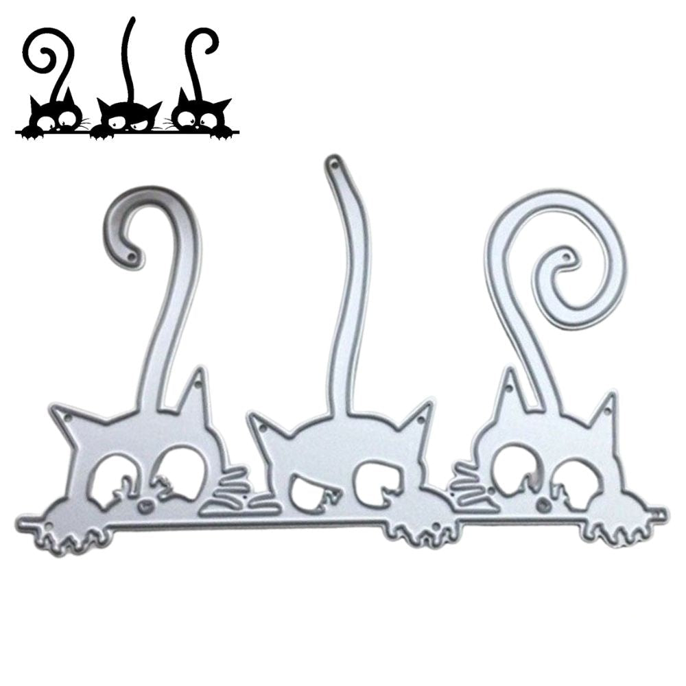 Suaje de Gatos Dados de Corte / Suajes / Troqueles Hobbees