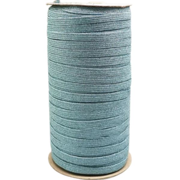 Elástico Azul Metálico para Encuadernación 2m. Encuadernacion Hobbees