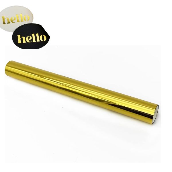 Rollo de Foil para Tinta Toner Dorado 19.3cm x 5m Foil Hobbees