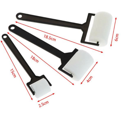 3 Rodillos de Esponja para Aplicar Pintura o Pegamento Herramientas Hobbees