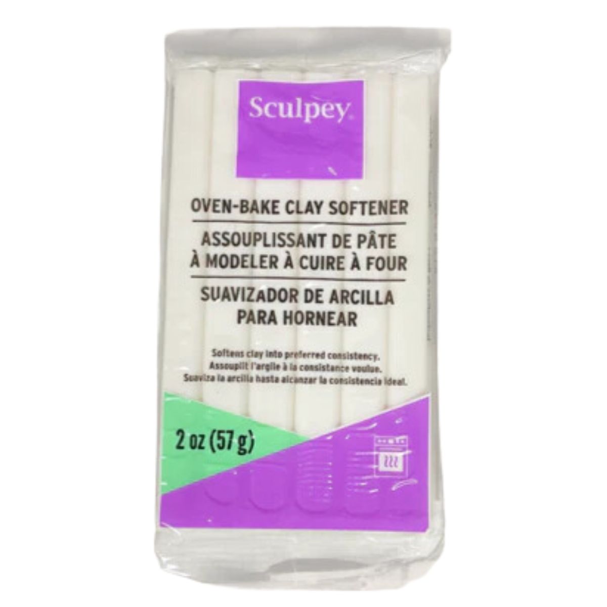 Oven-Bake Clay Softener / Suavizador de Arcilla Polimérica Modelado Sculpey