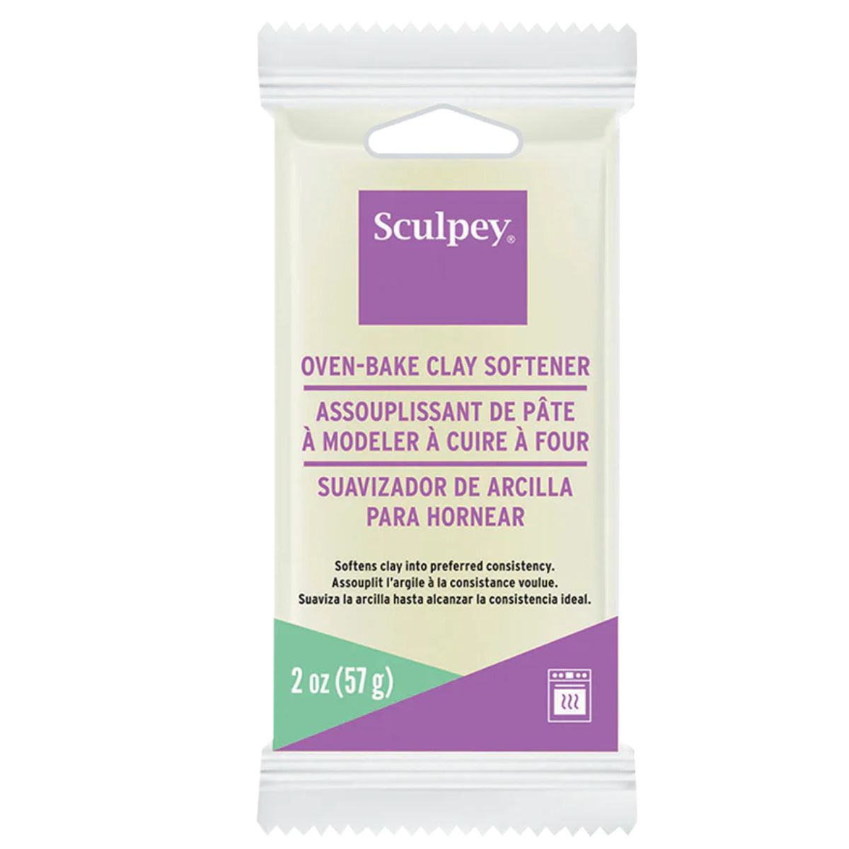 Oven-Bake Clay Softener / Suavizador de Arcilla Polimérica Modelado Sculpey