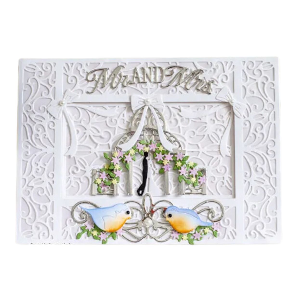 Wedded Bliss Scene / Suaje de Escenario de Boda Dados de Corte / Suajes / Troqueles Spellbinders