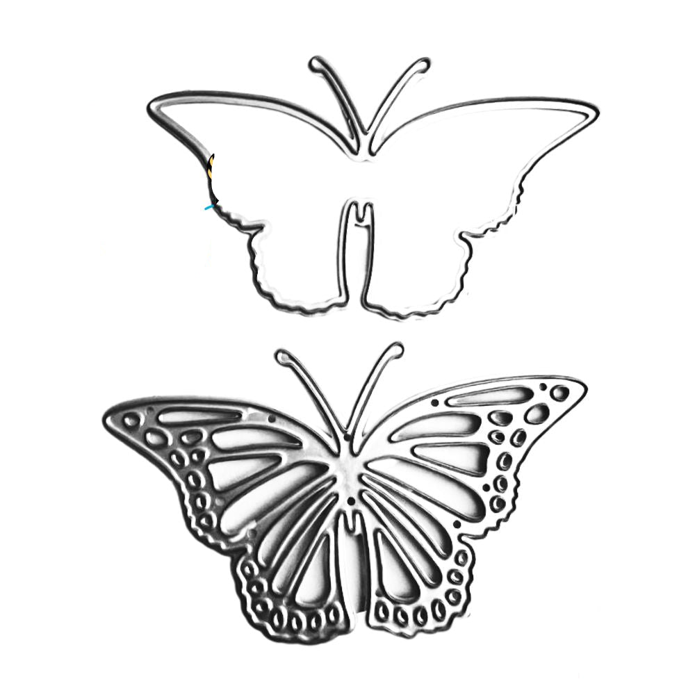 Suaje de Mariposa con Fondo Dados de Corte / Suajes / Troqueles Hobbees