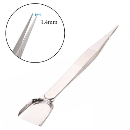 Tweezers With Shovel / Pinzas Sujetadoras con Pala Herramientas Bead Smith