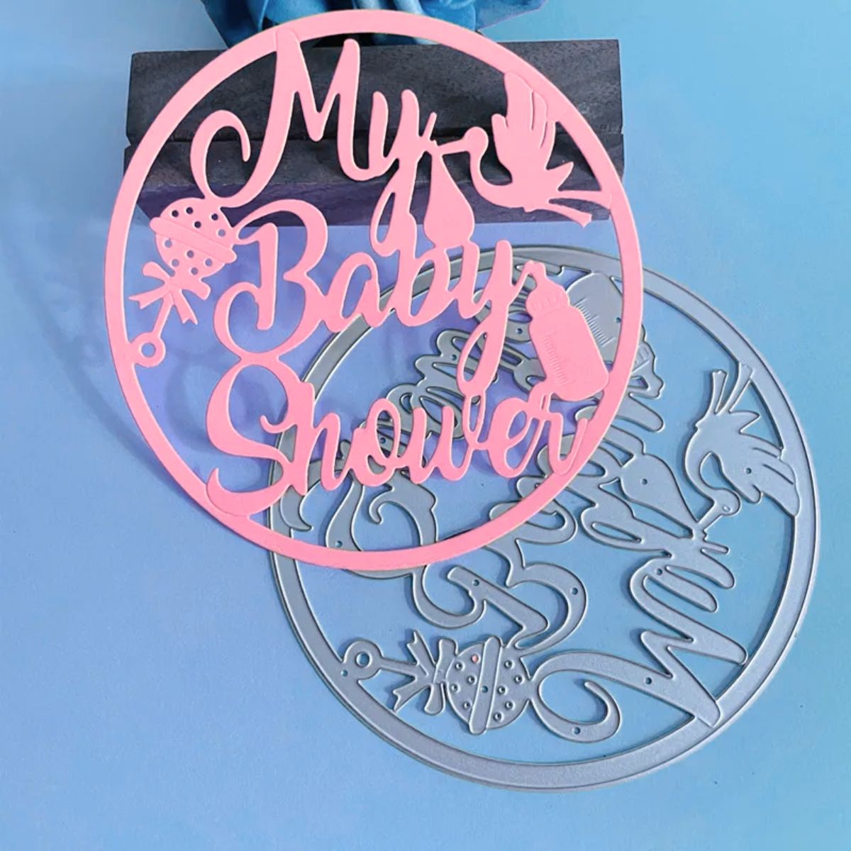 Suaje Circular My Baby Shower Dados de Corte / Suajes / Troqueles Hobbees